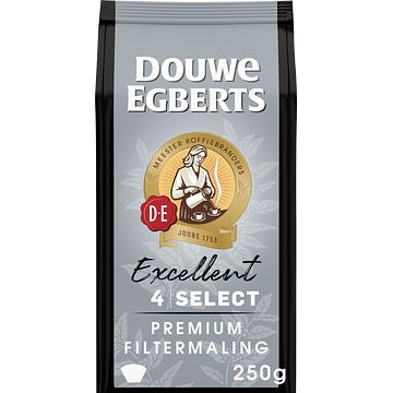 Foto van Douwe egberts select (4) filterkoffie 250g bij jumbo