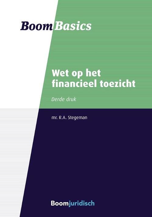 Foto van Boom basics wet op het financieel toezicht - r.a. stegeman - paperback (9789462126480)