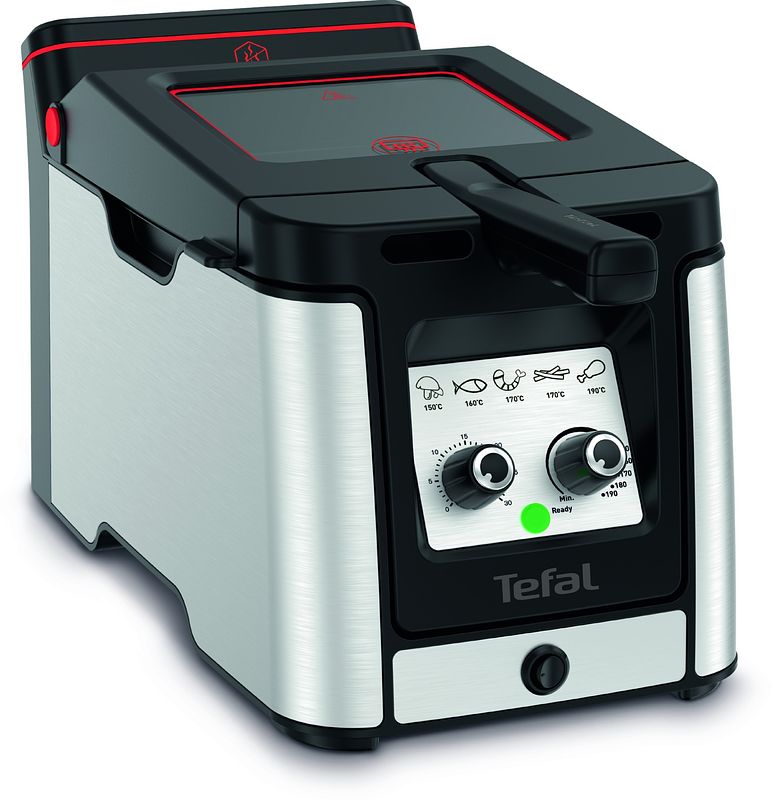 Foto van Tefal fr600d frituurpan zwart