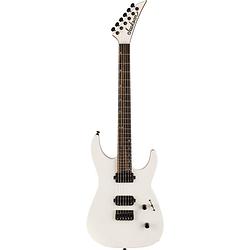 Foto van Jackson american series virtuoso ht eb snow white elektrische gitaar met jackson foam core case