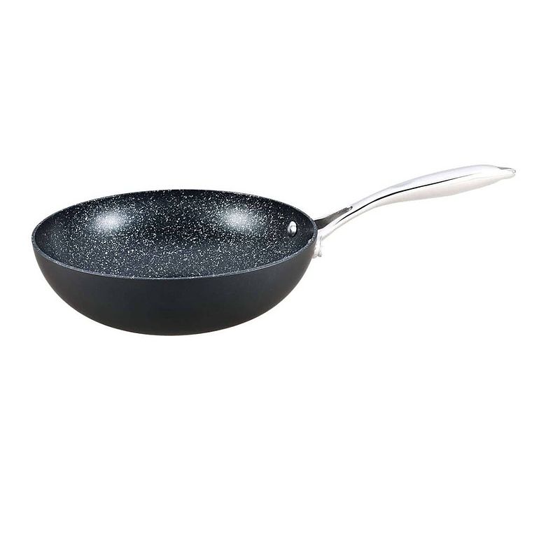 Foto van Herenthal marble steelwok - ø 28 cm zwart