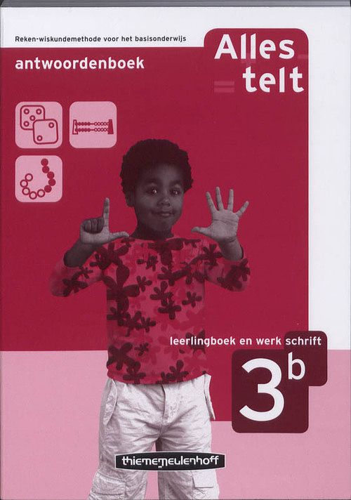 Foto van Alles telt-2e dr antwbk 3b leerlbk+werkschr - hardcover (9789006631920)