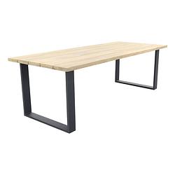 Foto van Vdg pasto teak dining tuintafel 240 x 100 cm. - xerix