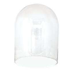 Foto van Clayre & eef stolp ø 23*31 cm transparant glas glazen stolp transparant glazen stolp