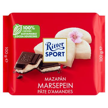 Foto van Ritter sport marsepein 100g bij jumbo