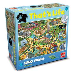Foto van That'ss life puzzel dierentuin - 1000 stukjes