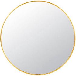 Foto van Housevitamin - spiegel - rond - goud -ø40 cm