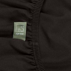 Foto van Beddinghouse dutch design jersey stretch hoeslaken zwart-2-persoons (140/160x200/220 cm)