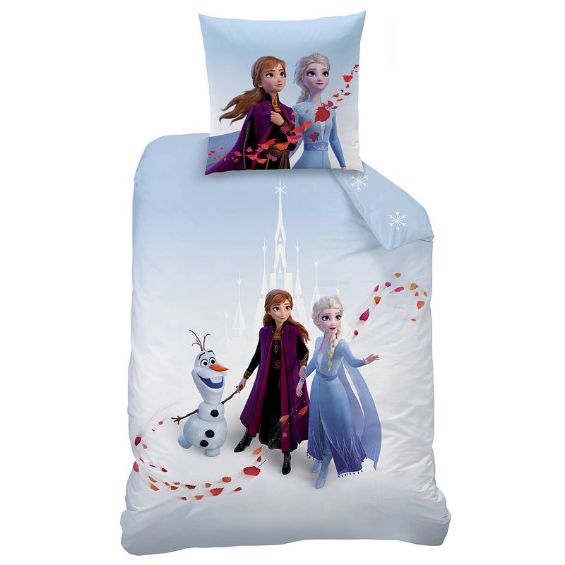 Foto van Disney frozen dekbedovertrek together - eenpersoons - 140 x 200 cm - katoen