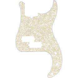 Foto van Fender 13-hole modern precision bass pickguard aged white pearl slagplaat voor fender precision bas