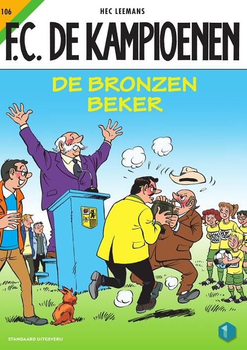 Foto van F.c. de kampioenen 104 - de bronzen beker - hec leemans - paperback (9789002269646)