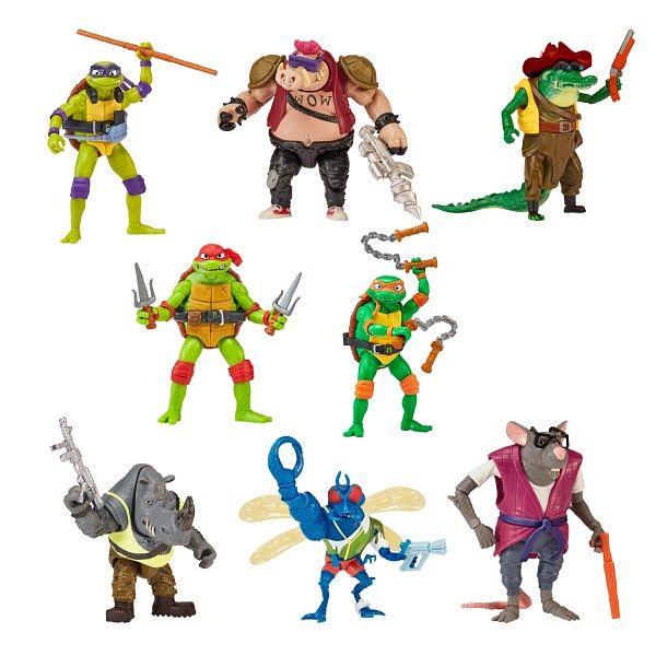 Foto van Teenage mutant ninja turtles movie basic figure