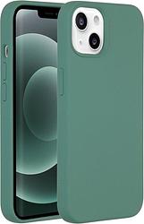 Foto van Accezz liquid silicone backcover iphone 13 mini telefoonhoesje groen