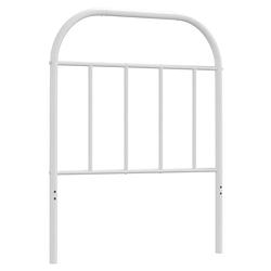 Foto van The living store hoofdbord metalen bedaccessoires - 80 x 3 x 100 cm - wit