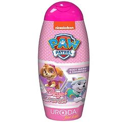 Foto van Nickelodeon douchegel en shampoo skye en everest 250 ml