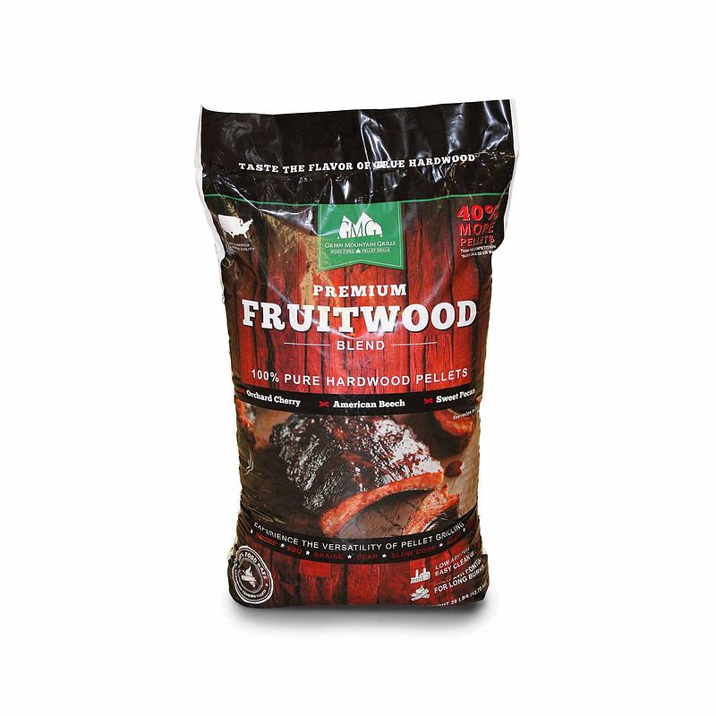 Foto van Green mountain grills pellets fruitwood blend