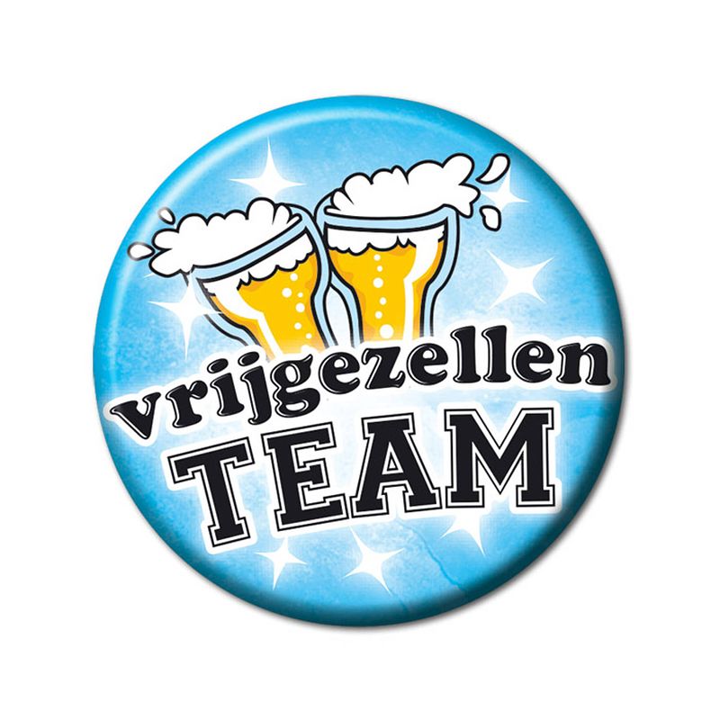 Foto van Paper dreams button klein - vrijgezellen team m