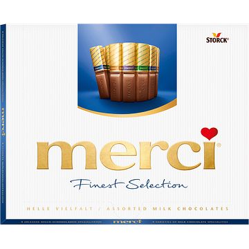 Foto van Merci chocolade melk doos 250g bij jumbo