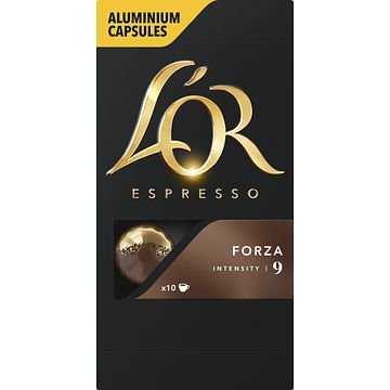 Foto van L'sor espresso forza koffiecups 10 stuks bij jumbo