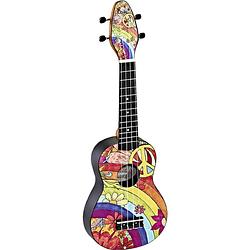 Foto van Ortega keiki k2-68 peace 68 ukelele set