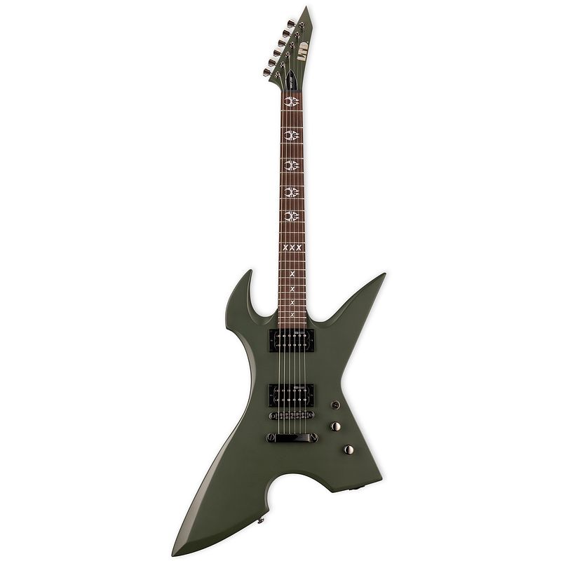 Foto van Esp ltd max cavalera signature max-200 rpr military green satin