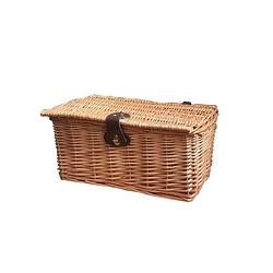 Foto van Cycle tech fietsmand rotan 45 liter 48 x 36 x 26 cm bruin