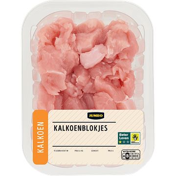 Foto van Jumbo kalkoenblokjes 250g