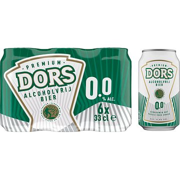 Foto van Dors bier 0,0% 6 x 330ml bij jumbo