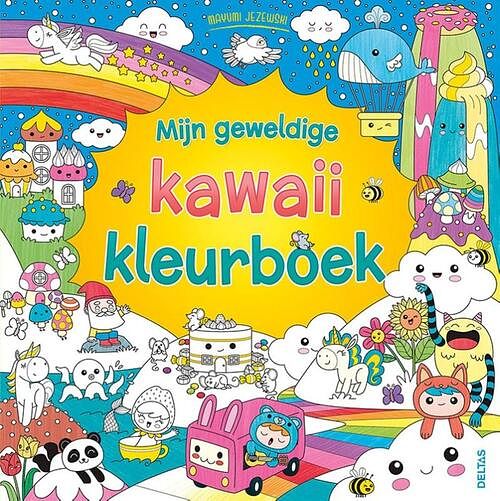 Foto van Mijn geweldige kawaii kleurboek - mayumi jezewski - paperback (9789044763812)