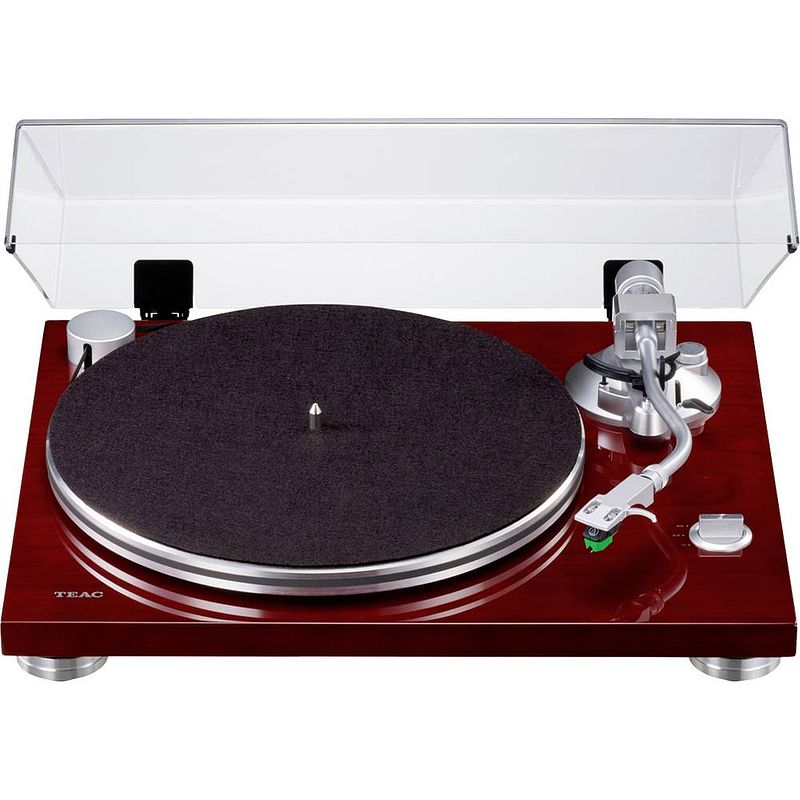 Foto van Teac tn-3b-se platenspeler belt drive cherry