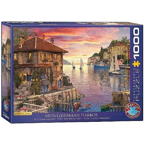 Foto van Mediterranean harbor - dominic davison (1000 stukjes) - puzzel;puzzel (0628136609623)