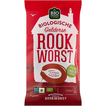 Foto van Jumbo biologische gelderse rookworst 225g