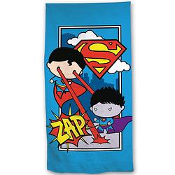 Foto van Superman strandlaken zap - 70 x 140 cm - katoen