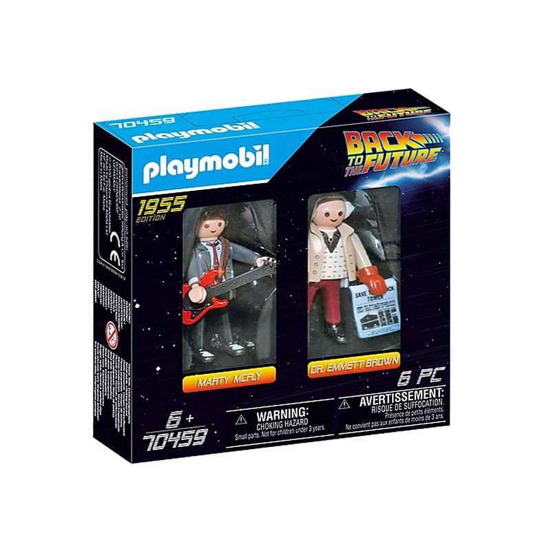 Foto van Playmobil back to the future - duopack marty mcfly & dr. emmet brown 70459