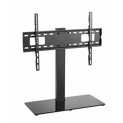 Foto van Tv standaard - tv statief - tv voet - tafelmodel - draaibaar - hoogte verstelbaar 67 cm tot 79 cm