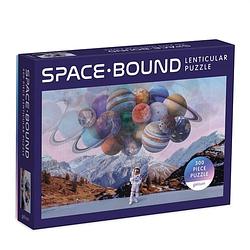 Foto van Space bound 300 piece lenticular puzzle - puzzel;puzzel (9780735367579)