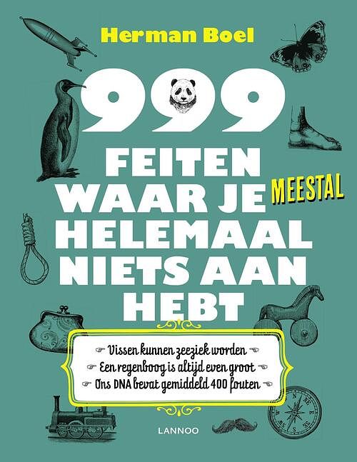 Foto van 999 feiten waar je meestal helemaal niets aan hebt - herman boel - ebook (9789401464642)