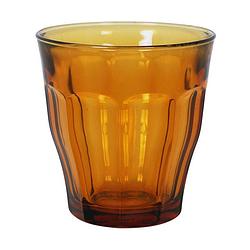 Foto van Glazenset picardie 250 ml amber 6 stuks (250 ml)