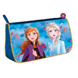 Foto van Disney etui frozen ii 20 cm polyester blauw/goud