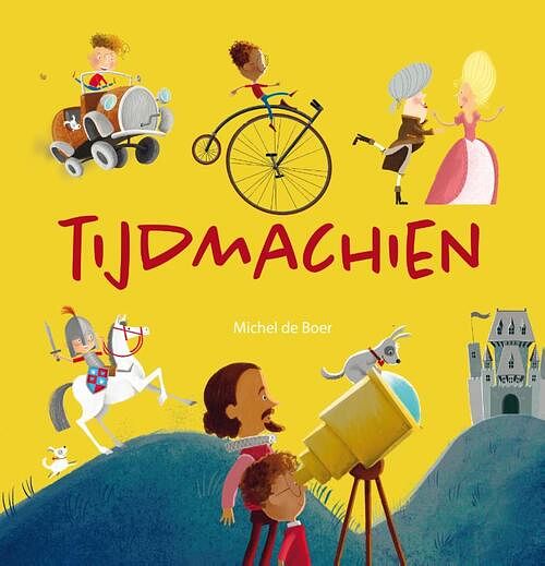 Foto van Tijdmachien - michel de boer - hardcover (9789087820633)