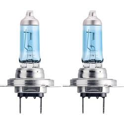 Foto van Philips 12972wvusm halogeenlamp whitevision, whitevision xenon-effect h7 55 w 12 v