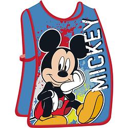 Foto van Disney kliederschort mickey mouse junior pvc blauw one-size