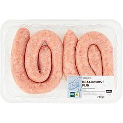 Foto van Jumbo varken braadworst fijn 2 stuks 780g