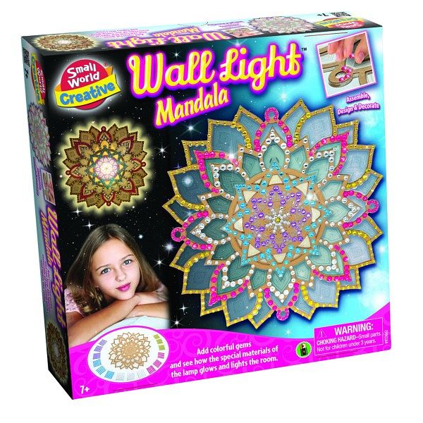 Foto van Mandala wand licht maken