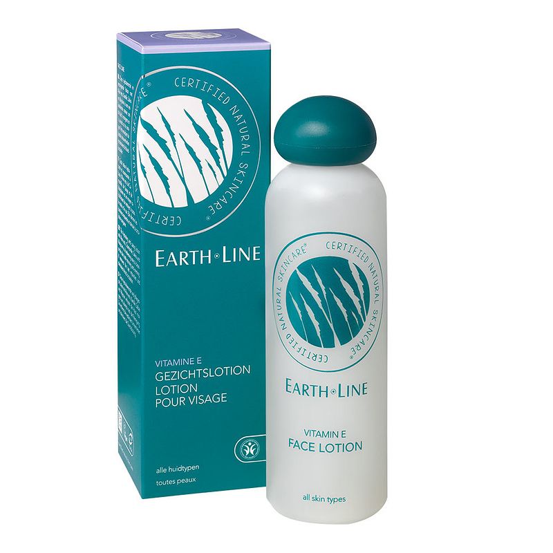 Foto van Earth line vitamine e gezichtslotion