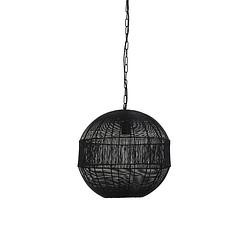 Foto van Light & living - hanglamp pilka - 45x45x47 - zwart