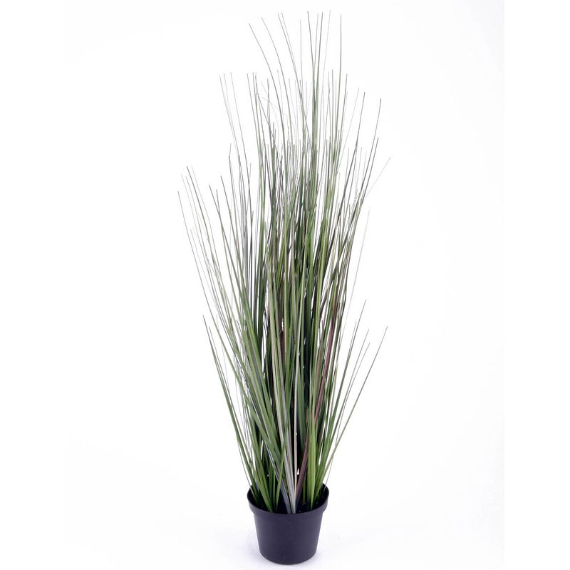 Foto van Kunstplant groen gras sprieten 50 cm. - kunstplanten