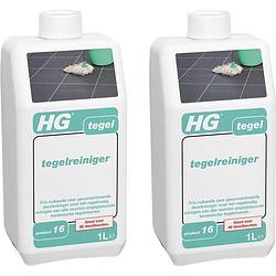 Foto van Hg tegelreiniger zeer geconcentreerde, fris ruikende dweilreiniger - 2 liter