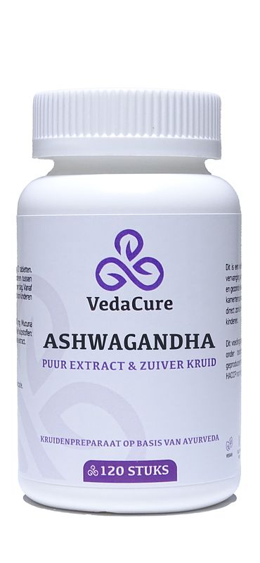 Foto van Vedacure ashwagandha tabletten