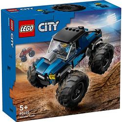 Foto van 60402 lego city vehicle blauwe monstertruck